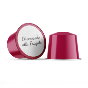 Cheesecake alla fragola | Compatibili Nespresso | 10 Capsule