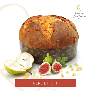 Panettone Artigianale con Scatola – Linea Classica - Pere e Fichi
