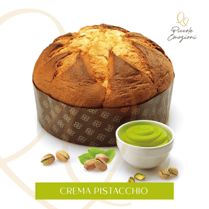 Panettone Artigianale con Scatola – Linea Classica - Crema di Pistacchio