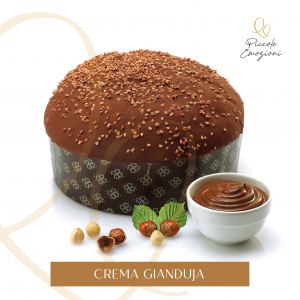 Panettone Artigianale con Scatola – Linea Classica - Crema al Gianduia