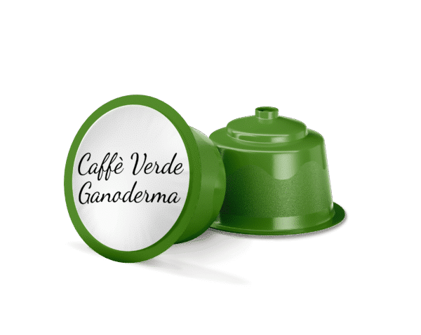 Caffè Verde e Ganoderma | Compatibili Nescafè Dolce Gusto | 10 Capsule