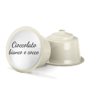 Cioccolato Bianco e Cocco | Compatibili Nescafè Dolce Gusto | 10 Capsule