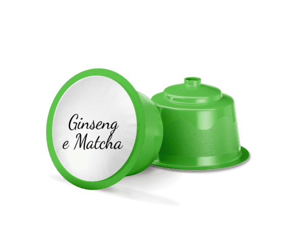 Ginseng e Matcha | Compatibili Nescafè Dolce Gusto | 10 Capsule