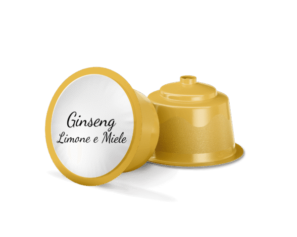 Ginseng Limone e Miele | Compatibili Nescafè Dolce Gusto | 10 Capsule