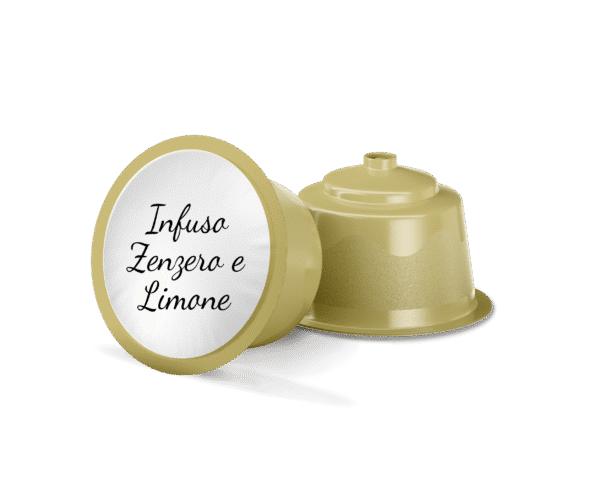 Infuso Zenzero e Limone | Compatibili Nescafè Dolce Gusto | 12 Capsule