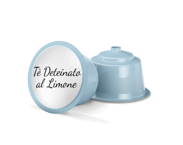 Tè Deteinato al Limone | Compatibili Nescafè Dolce Gusto | 10 Capsule