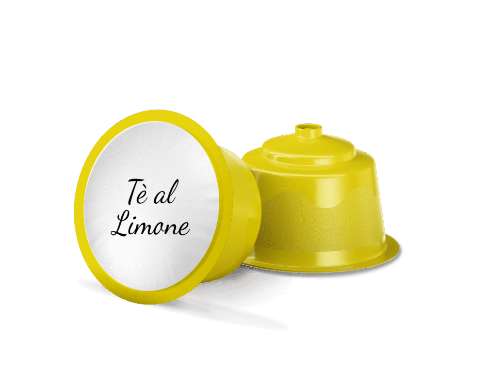 16 Capsule Pop Caff&egrave; E-Gusto T&egrave; Limone - Compatibili Nescafe Dolce Gusto