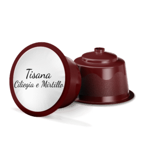 Tisana Ciliegia e Mirtillo | Compatibili Nescafè Dolce Gusto | 10 Capsule