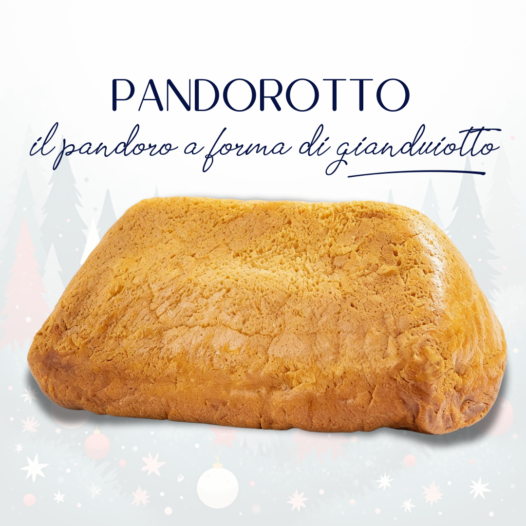 Pandorotto - il pandoro artigianale a forma di gianduiotto