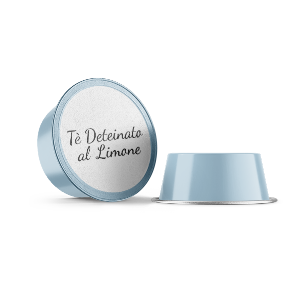 Tè Deteinato al Limone | Compatibili Lavazza A Modo Mio | 10 Capsule