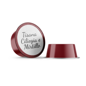 Tisana Ciliegia e Mirtillo | Compatibili Lavazza A Modo Mio | 10 Capsule