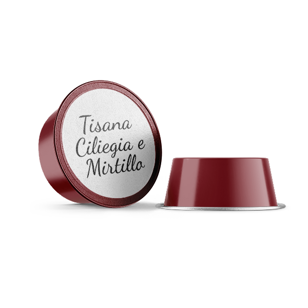 Tisana Ciliegia e Mirtillo | Compatibili Lavazza A Modo Mio | 10 Capsule