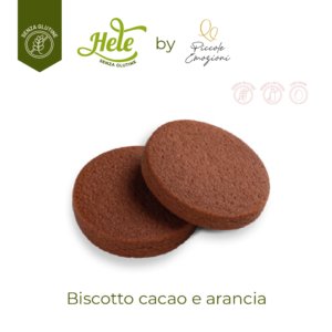 Biscotto cacao e arancia